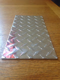 Yellowstone Hardware  Qty 50 of 1/8" aluminum diamond 3003 shiny  plate size 8" x 22"