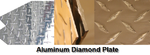 1/4" Aluminum Diamond Plate 144" x 48" - full sheet  ( 4' x 12') 3003 Shiny  