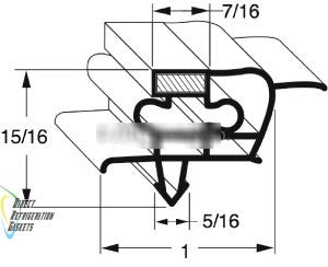 Custom Made Everest gasket - MAG GASKET, 22-1/2" X 23-1/2"