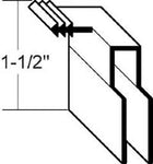   Bally door sweep 016612 	 Door Sweep 49-3/4"  Models: 4882, 4876, 4884 Numbers: 016612, 16612, B-016612, B-16612, B016612, B16612, BLY016612