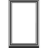 Centaur Plus Refrigerator reach-in 2 section Gasket Model CSD-2DR-TSI  Size 24" x 61 1/2"