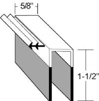 Door Sweep for kolpak Kolpak Volrrath Door Sweep Numbers: 53215 2565, 53215-2565, 532152565, 63-113, 28"  Interchange Numbers: 53210 2565, 53210-2565, 532102565, 63-114, 32"  Models:  18717S, K30222, K3478, WICWIF Numbers: 127-1107, 14230 2565, 14230-2565