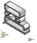 Screw On Leader LM72 Big Door Gasket size 24 3/4 X 20 3/8  lm72 , lm 72 , lm-72 Old model