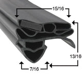 912148																																																																								MAG GASK 25-1/4 X 63"BLK 	 TA3R3S , TG2F2S, TG2R2S, TM74, TM74F, TR2DT2S